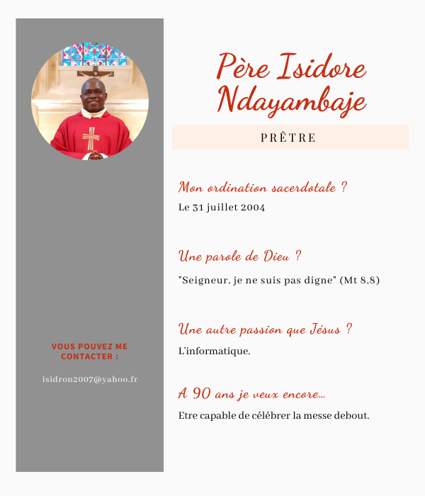 CV pere isidore