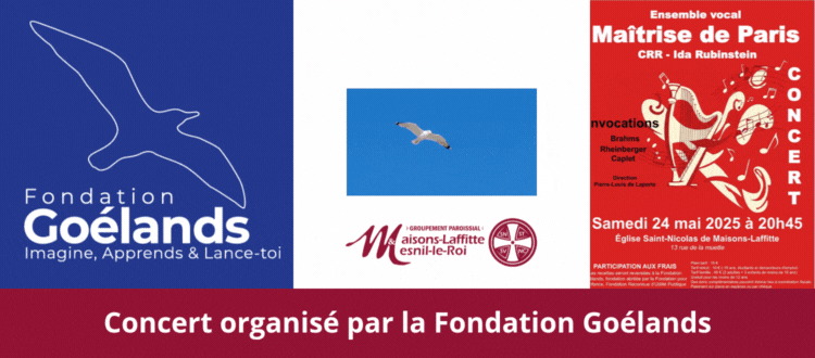 Concert organisé par la Fondation Goélands.